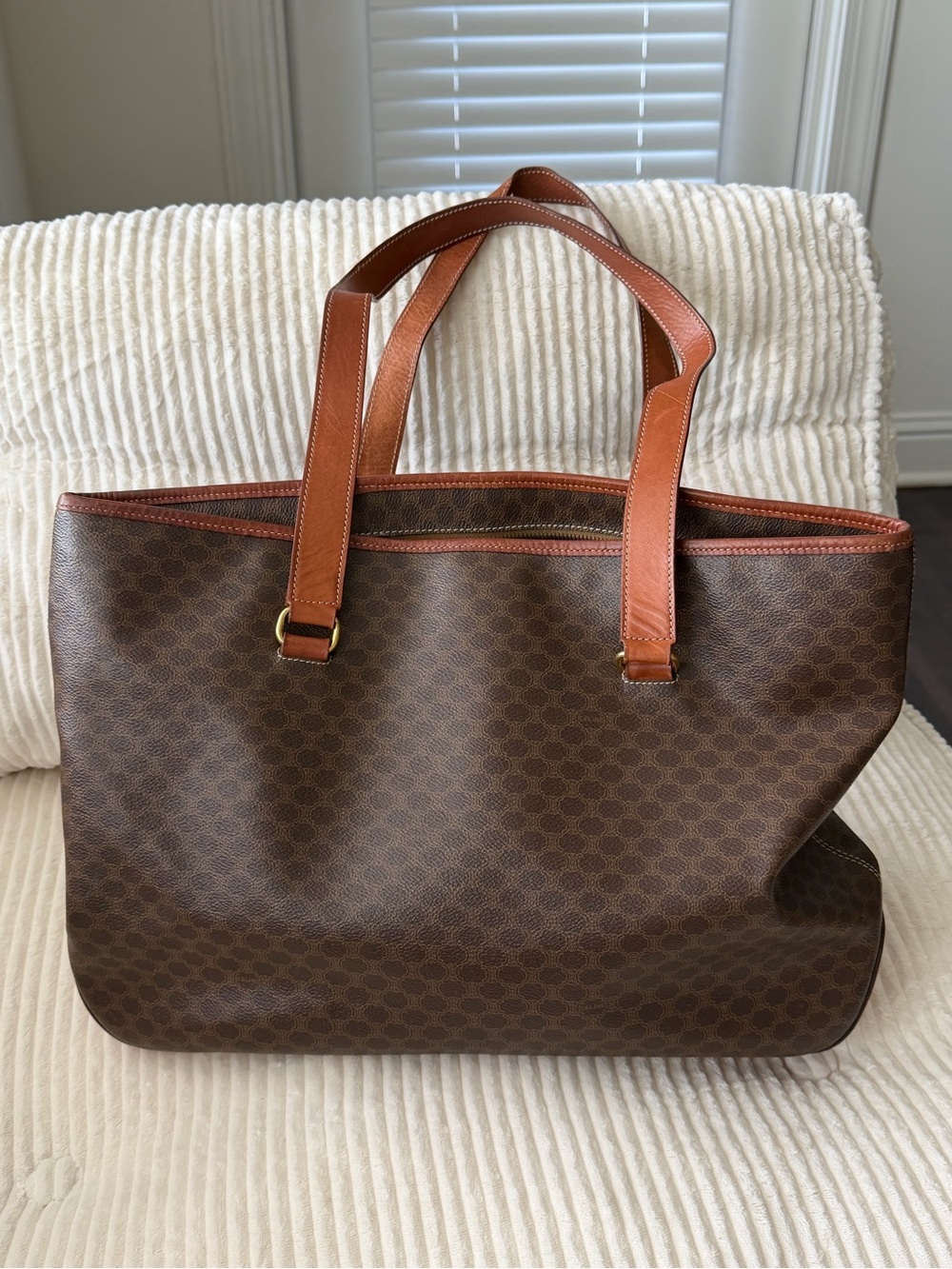 Vintage Celine Macadam Tote Bag - Picture 3 of 11